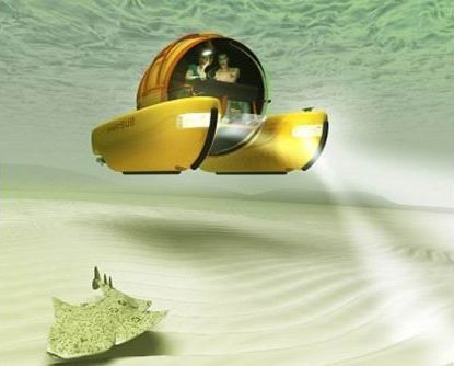 Представлена компактная мини-субмарина SmartSub four.2