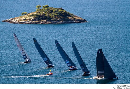 яхты rc44 в регате ardis cup