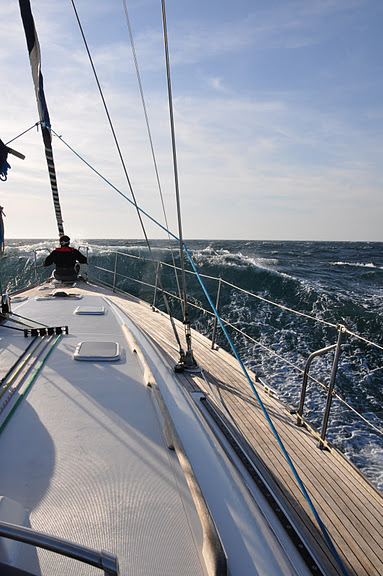 яхта морской переход