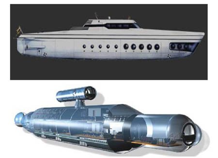 подводная яхта, pheonix-1000, новости