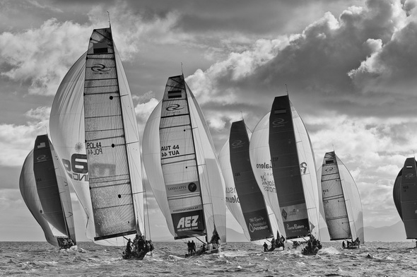 яхты rc44, чемпионат мира, rus7 sail racing team 