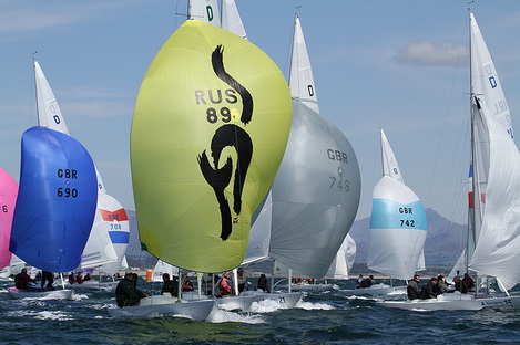 яхта, дракон, парусный спорт, регата, чемпионат европы