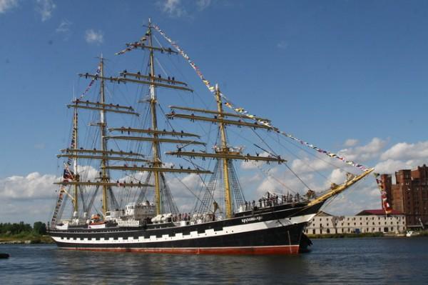 барк, четырехмачтовый барк, барк крузенштерн, новости