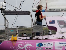 яхта, лодка, кругосветное путешествие, Джессика Вотсен