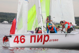 Регата Выходной день в ПИРогово, яхта эМ-Ка, J/70, Финн