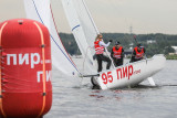 Регата Выходной день в ПИРогово, яхта эМ-Ка, J/70, Финн