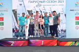 Регата "Открытие сезона 2021" яхт-клуб ПИРогово, яхта эМ-Ка, J/70