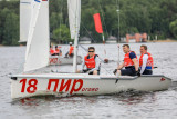 Регата "Кубок России 2021г." в ПИРогово, яхта эМ-Ка, Финн