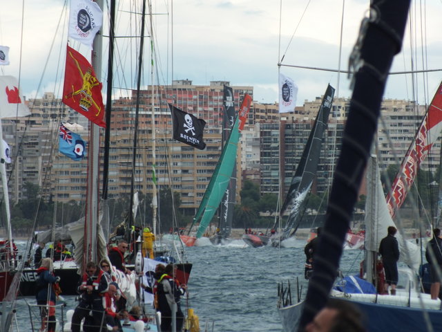 volvo ocean race, первый этап, аликанте