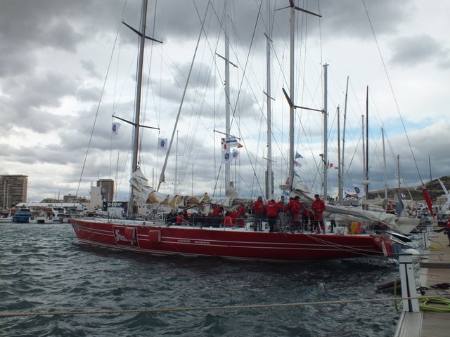 volvo ocean race, первый этап, аликанте
