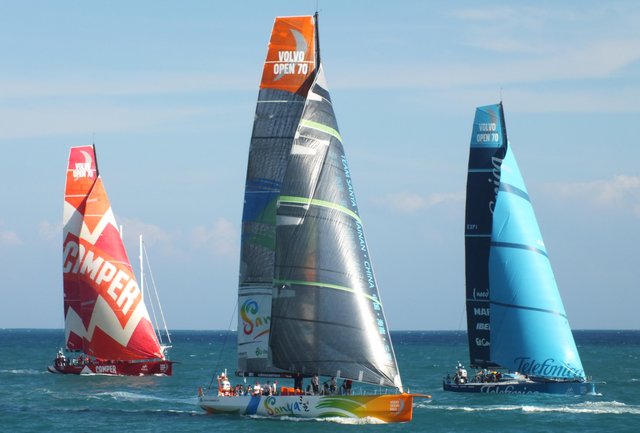 volvo ocean race, первый этап, аликанте