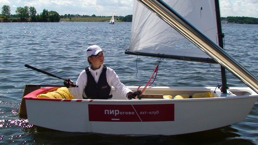 детская парусная школа, пирогово, абрамов