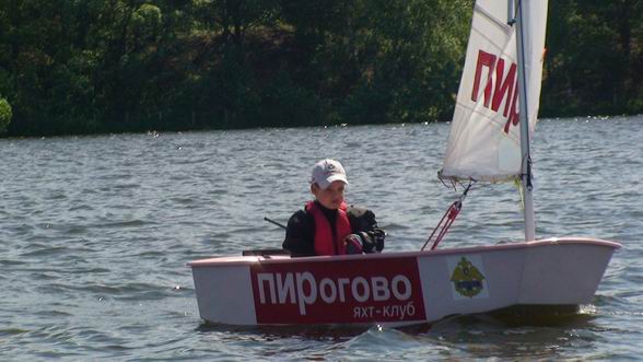 Первенство детской парусной школы, Гамшеев Глеб