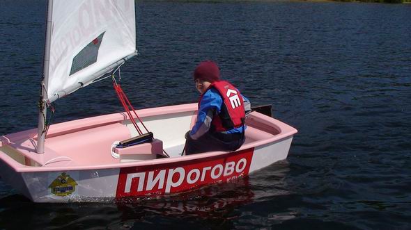 Детская парусная школа, первый выход на воду