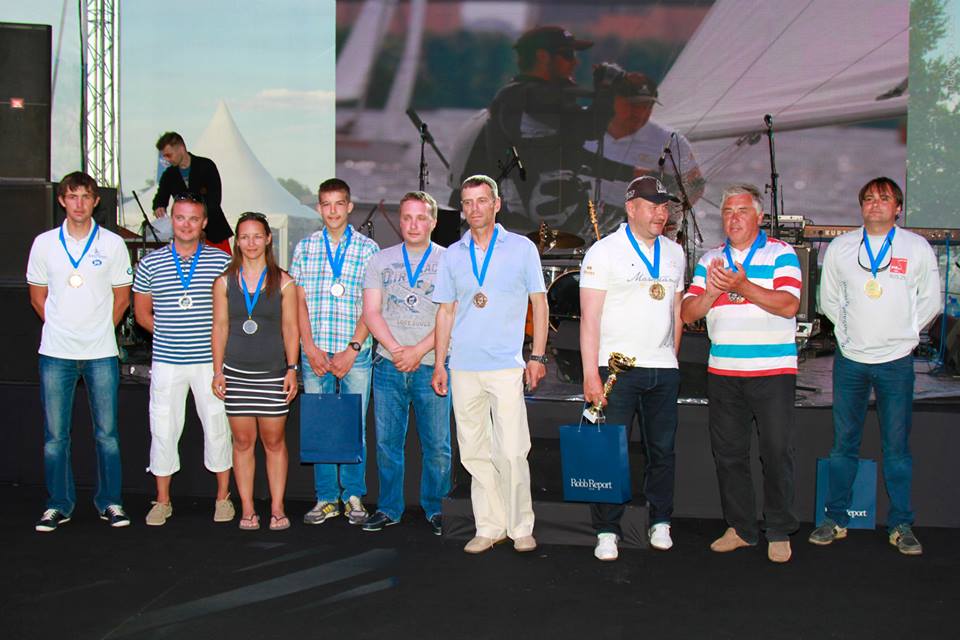 церемония награждения участников burevestnik cup