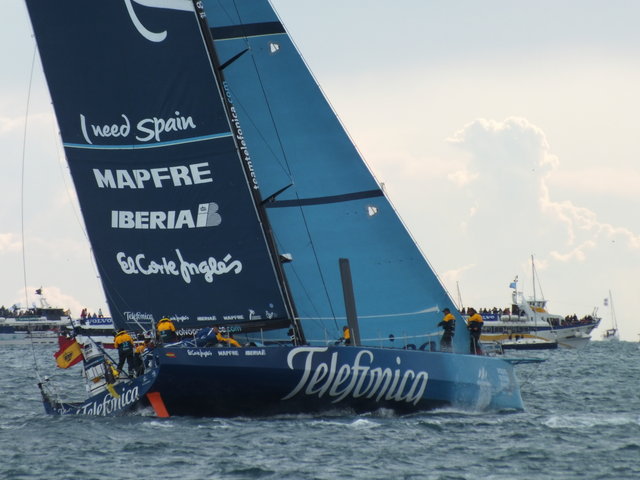 volvo ocean race, первый этап, аликанте