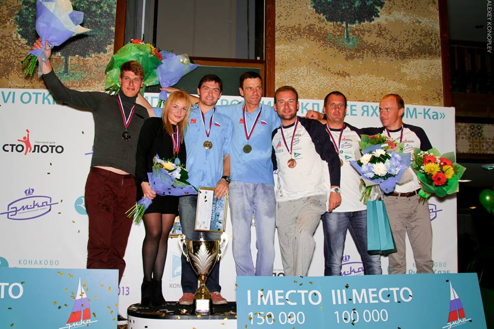 яхта эм ка, чемпионат россии, церемония награждения, конаково ривер клаб